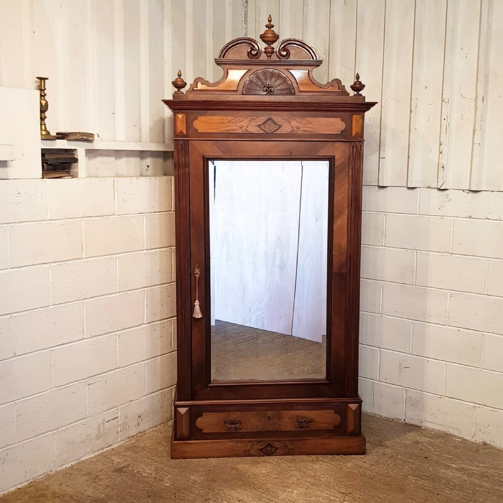 ANTIQUE  19TH CENTURY FRENCH  WALNUT ARMOIRE C1880 View V