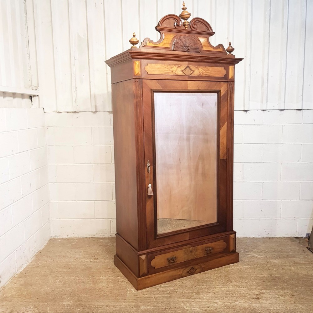 ANTIQUE  19TH CENTURY FRENCH  WALNUT ARMOIRE C1880 View VII