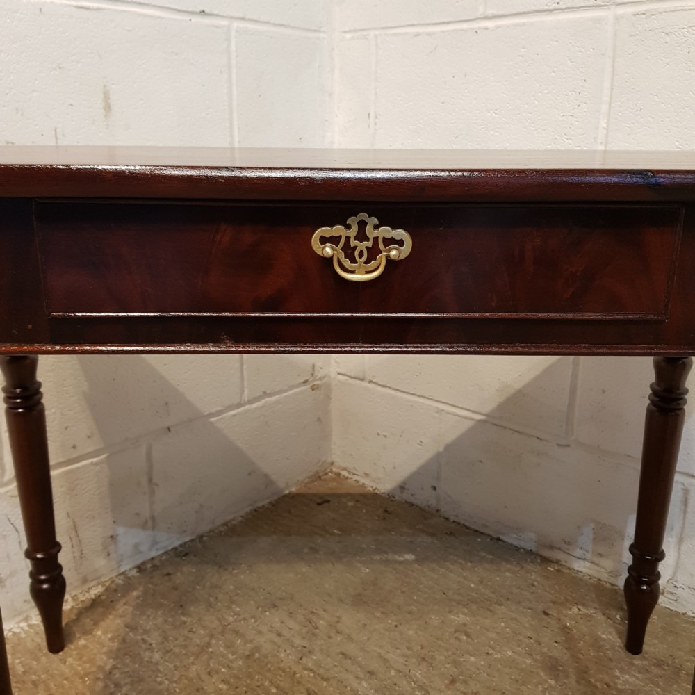 ANTIQUE WILLIAM 1V MAHOGANY SIDE TABLE C1830 View II