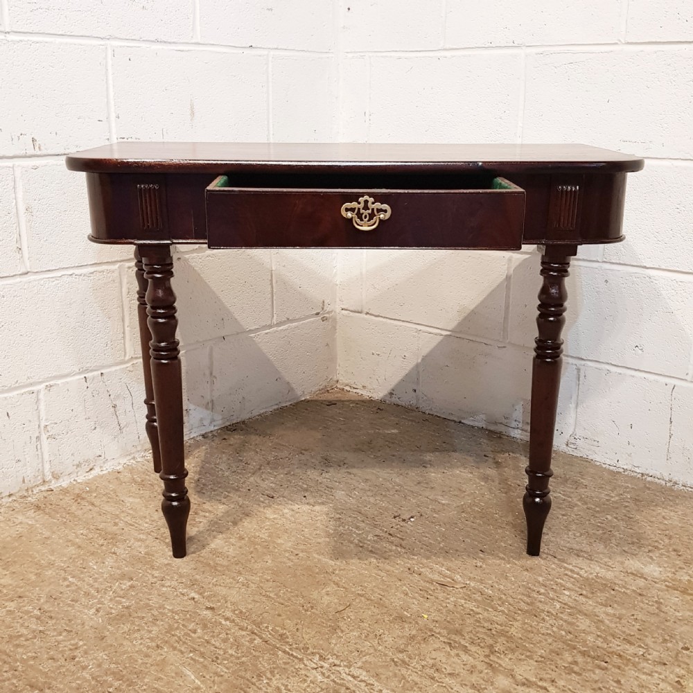 ANTIQUE WILLIAM 1V MAHOGANY SIDE TABLE C1830 View III