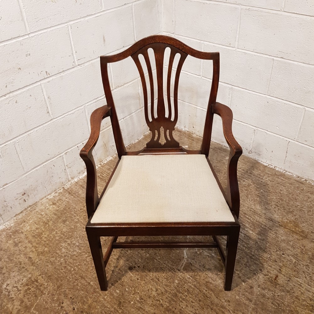ANTIQUE 18TH CENTURY SET EIGHT MAHOGANY DINING CHAIRS C1780. View VI