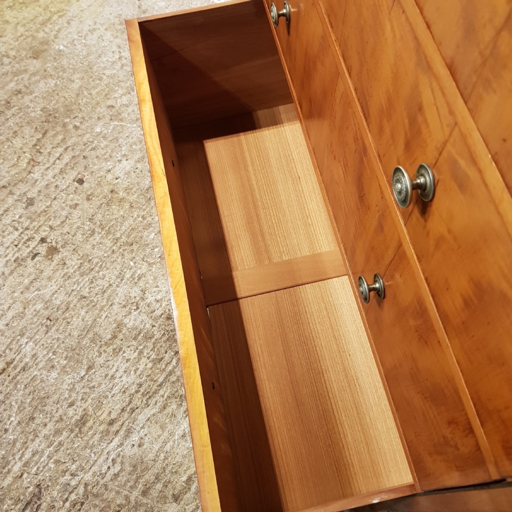 ANTIQUE SATINWOOD CHEST OF DRAWERS C1920 View VII