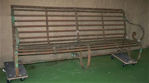 Iron Garden Bench
