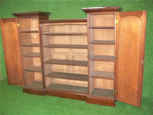 fig 1. Bookcase mahogany.
