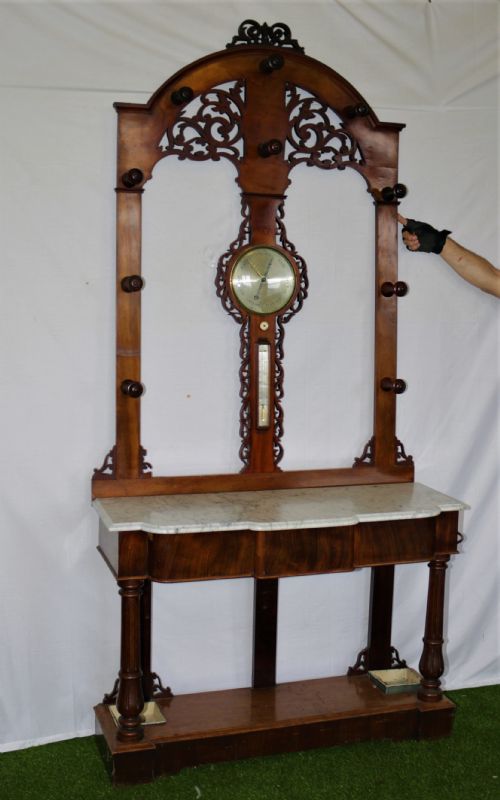 VICTORIAN HALL STAND - ADDITIONAL PHOTO 4