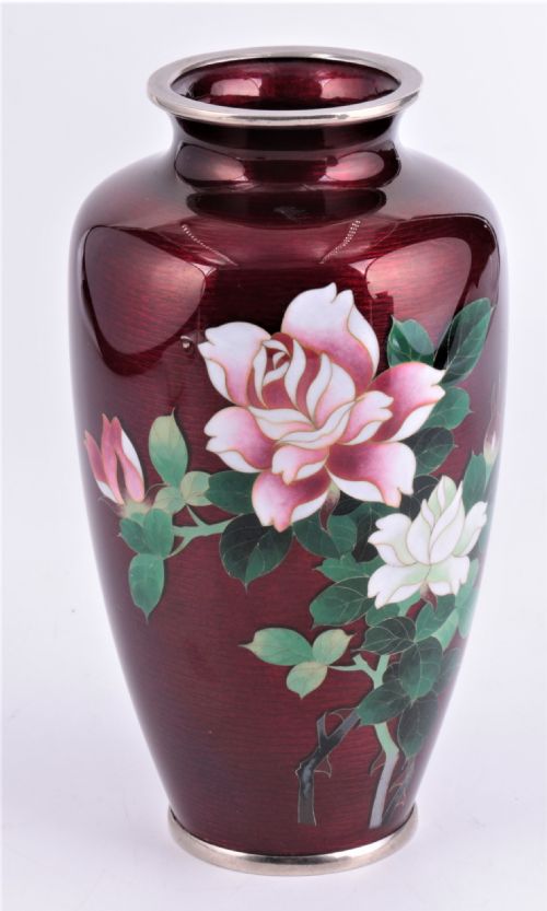 A  Japanese Cloisonne Vase.