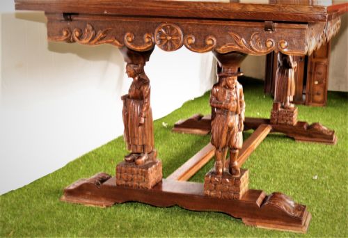 fig 1. French dining table and 6 chairs.