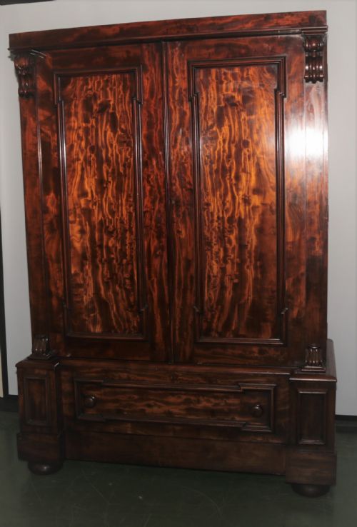 A Mahogany Waredrobe.