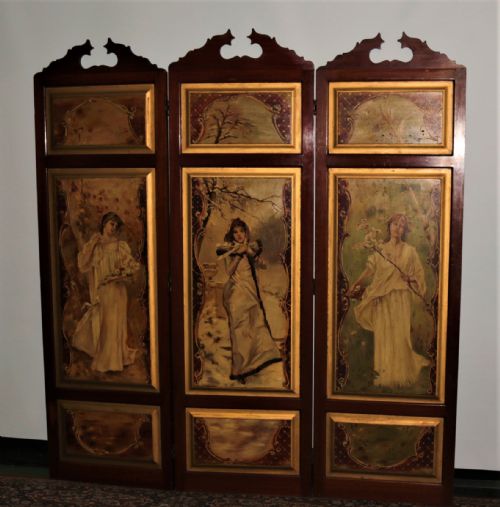 3 Fold Ladies Dressing Screen.