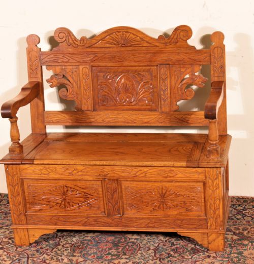 Oak Monks Bench