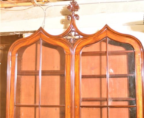 WILLIAM 4TH SECRETAIRE BOOKCASE - ADDITIONAL PHOTO 4