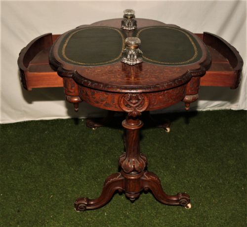 Victorian Walnut Desk.