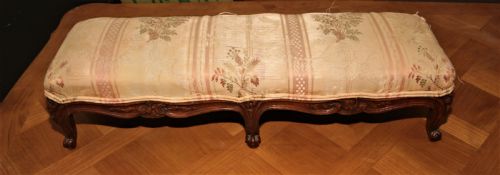 Victorian Double Foot Stool.