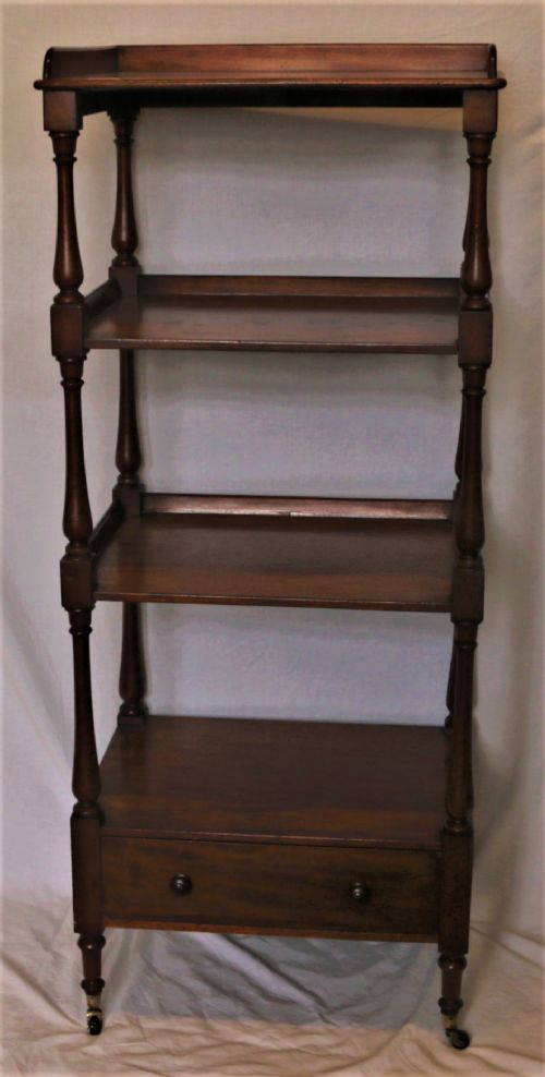 Georgian 4 Tier Whatnot.