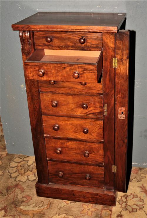 Rosewood Wellington Chest.
