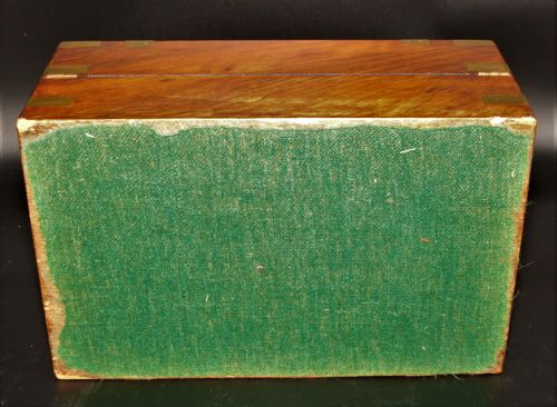 VICTORIAN WALNUT WRITING BOX1870 - ADDITIONAL PHOTO 5