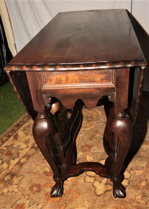 fig 1. Shoolbred of London table.
