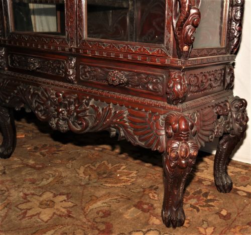 FANTASTIC QUALITY ORIENTAL DISPLAY CABINET - ADDITIONAL PHOTO 9