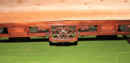 CHINES HARDWOOD DAY BED - ADDITIONAL PHOTO 1