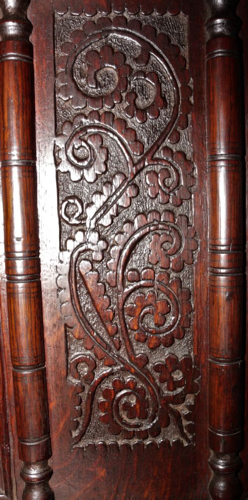 PERIOD OAK COURT CUPBOARD CIRCA 15801600 - ADDITIONAL PHOTO 8