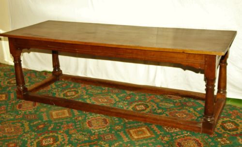 Oak Refectory Table 1900.