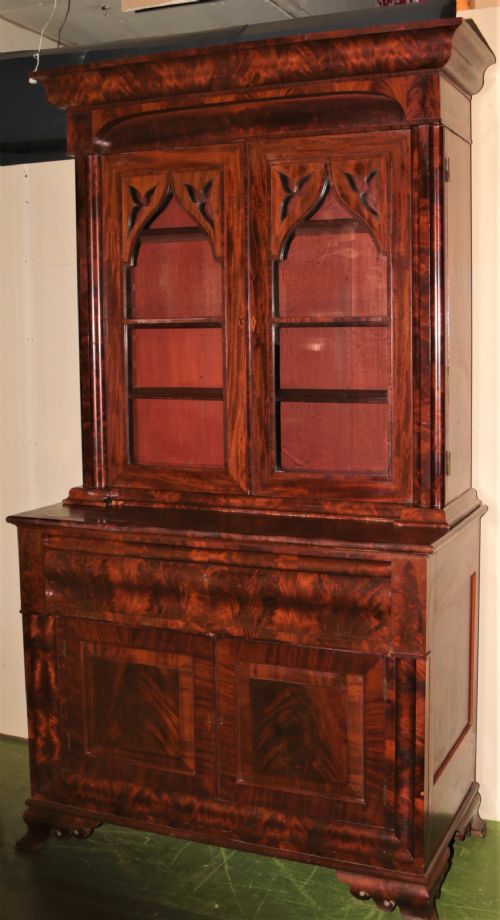 Victorian Secretaire Bookcase 1860/70
