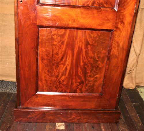 fig 1. Victorian mahogany cupboard.
