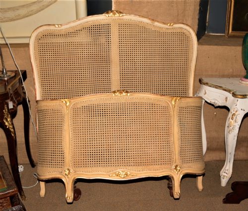 A French Single Bed.