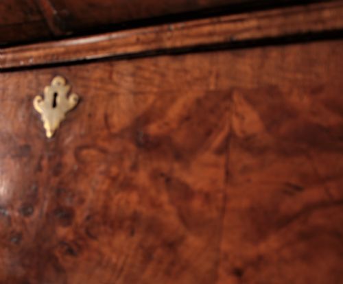 GEORGE 1 WALNUT BUREAU BOOKCASE - ADDITIONAL PHOTO 16