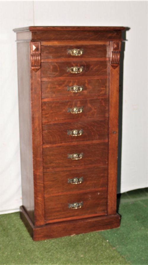 Victorian Wellington Chest.