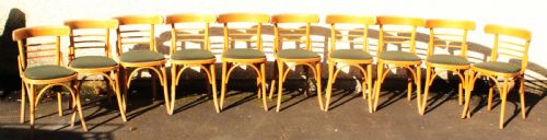 SET OF 10 BENTWOOD CHAIRS 192030 - ADDITIONAL PHOTO 1