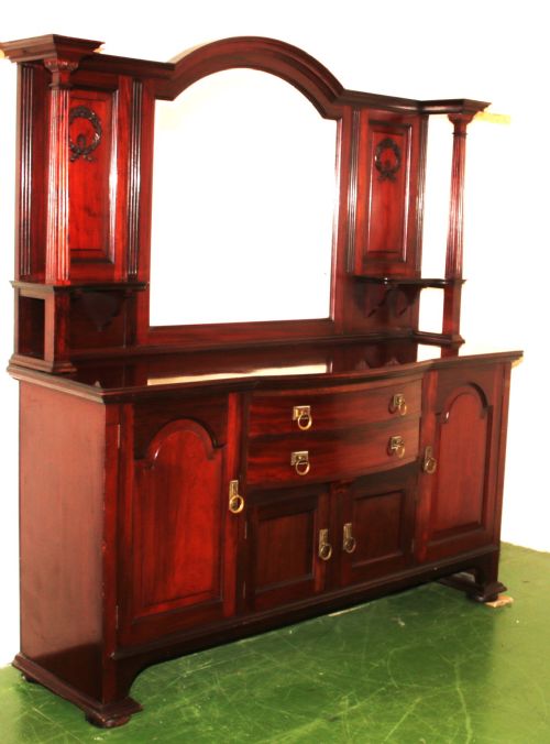 Edwardian Sideboard in Mahogany.