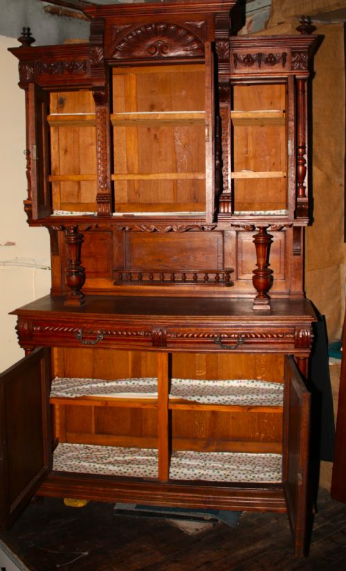 CONTINENTAL CARVED CABINET - ADDITIONAL PHOTO 6