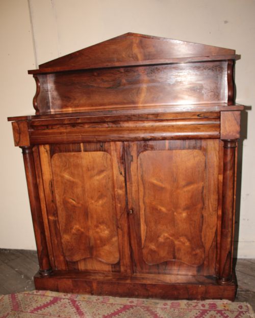 VICTORIAN ROSEWOOD CHIFFONIER - ADDITIONAL PHOTO 4