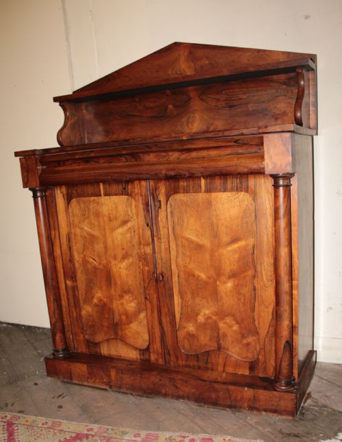 VICTORIAN ROSEWOOD CHIFFONIER - ADDITIONAL PHOTO 5