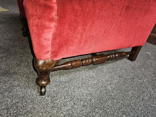 VICTORIAN WING CHAIR - ADDITIONAL PHOTO 3
