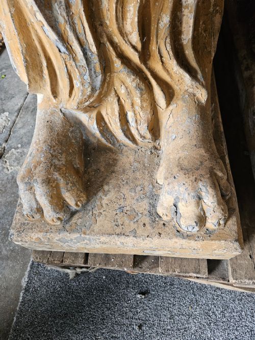 LIONS PAIR OF FOR GATE OR WALL - ADDITIONAL PHOTO 9