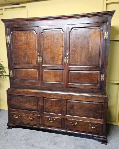 PERIOD OAK LIVERY CUPBOARD - ADDITIONAL PHOTO 14