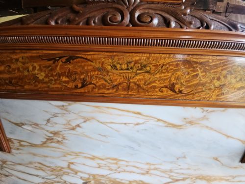 SATINWOOD INLAID WASHSTAND GILLOWS - ADDITIONAL PHOTO 1