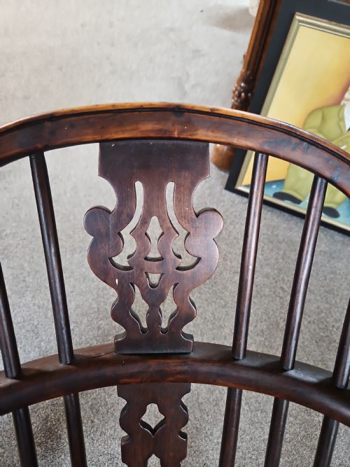 YEW WOOD WINDSOR CHAIR - ADDITIONAL PHOTO 1