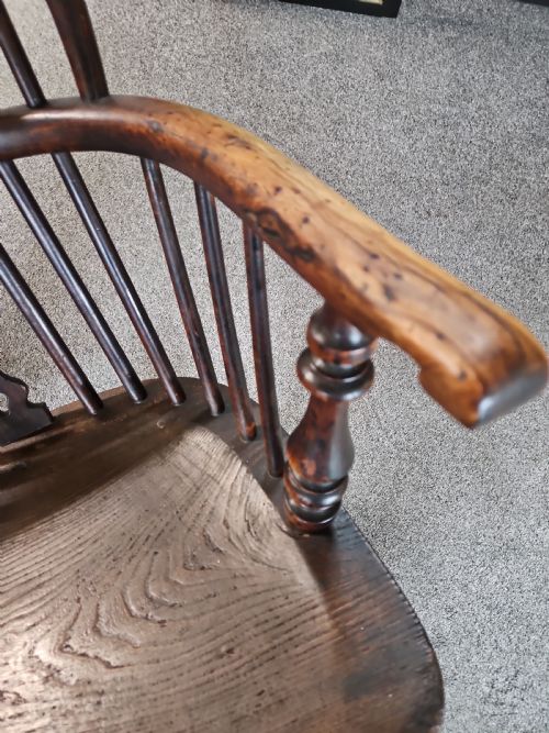 YEW WOOD WINDSOR CHAIR - ADDITIONAL PHOTO 2