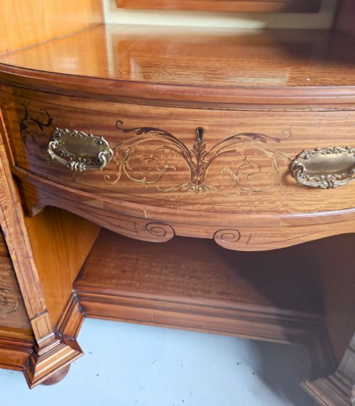 SATINWOOD DRESSING TABLE GILLOWS - ADDITIONAL PHOTO 1