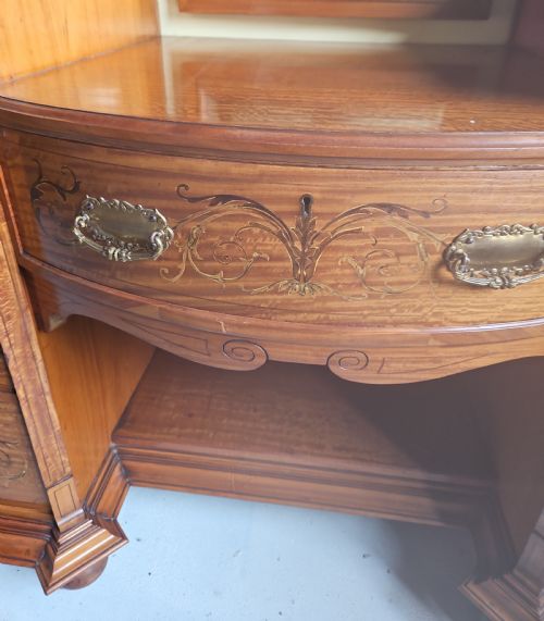 SATINWOOD DRESSING TABLE GILLOWS - ADDITIONAL PHOTO 21