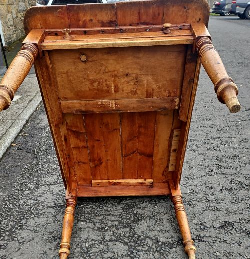 RUSTIC VICTORIAN PINE TABLE - ADDITIONAL PHOTO 8