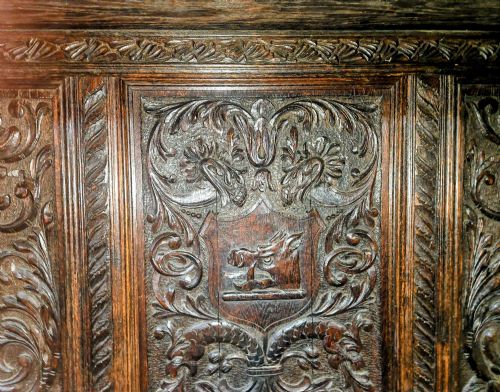JACKOBEAN STYLE CARVED OAK DRESSER - ADDITIONAL PHOTO 2