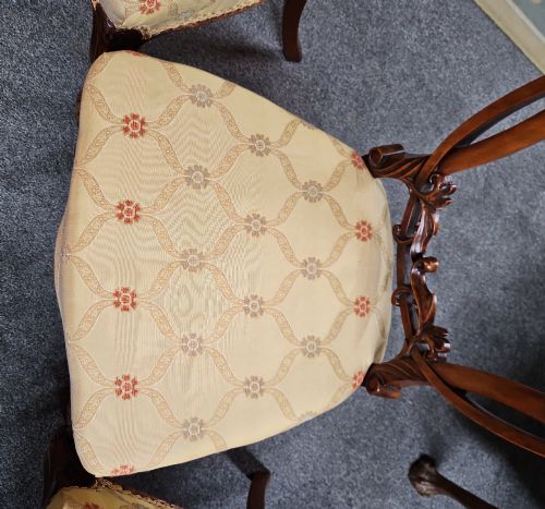 4 VICTORIAN WALNUT CHAIRS - ADDITIONAL PHOTO 2