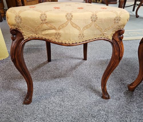 4 VICTORIAN WALNUT CHAIRS - ADDITIONAL PHOTO 7