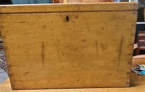 A Gillows of Lancaster Silver Box.
