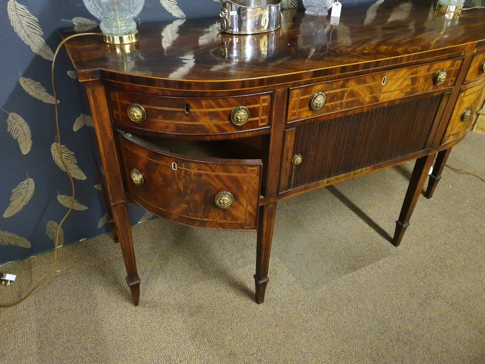 Georgian mahogany sideboard  View III