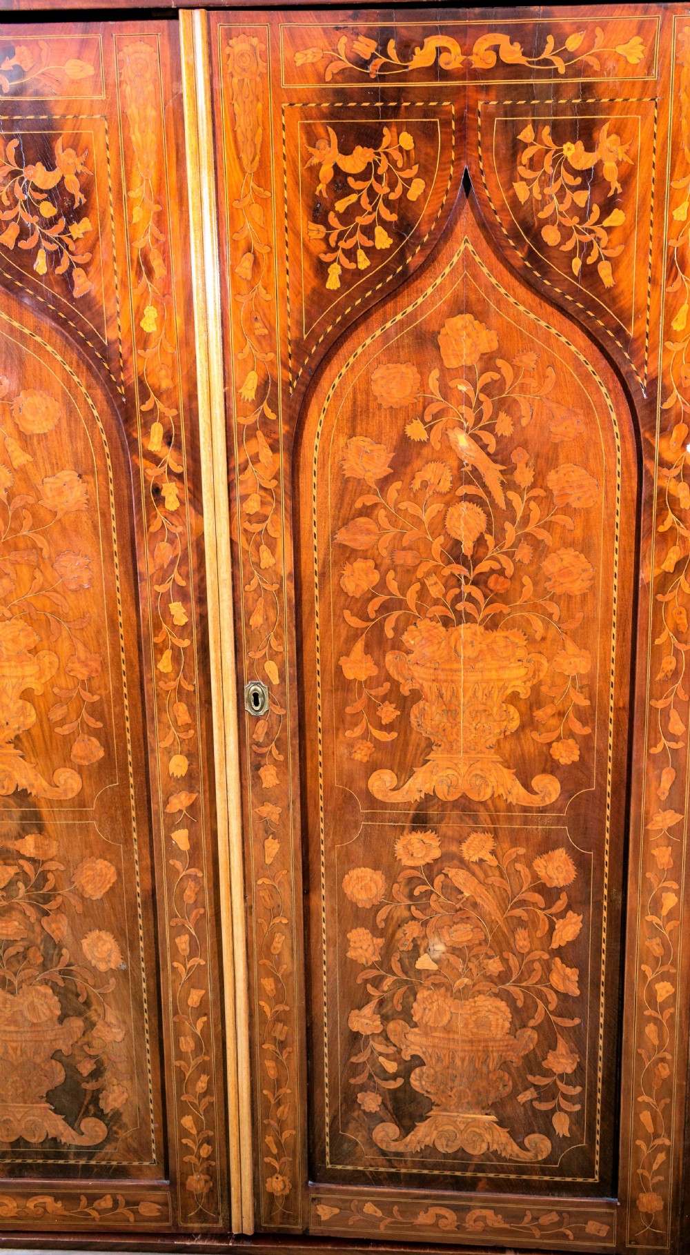 A Dutch Marquetry armoire. View VIII
